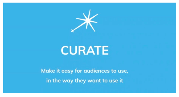 Investing in knowing your audiences, and walking them through what you have, all your categories, and all of the different messaging ingredients you have will help you understand how they envision using it in their daily operations. It will also make sure it's adopted.